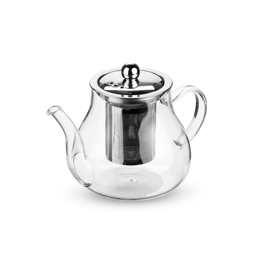 Chaleira de Vidro Borossilicato com Infusor 600ml