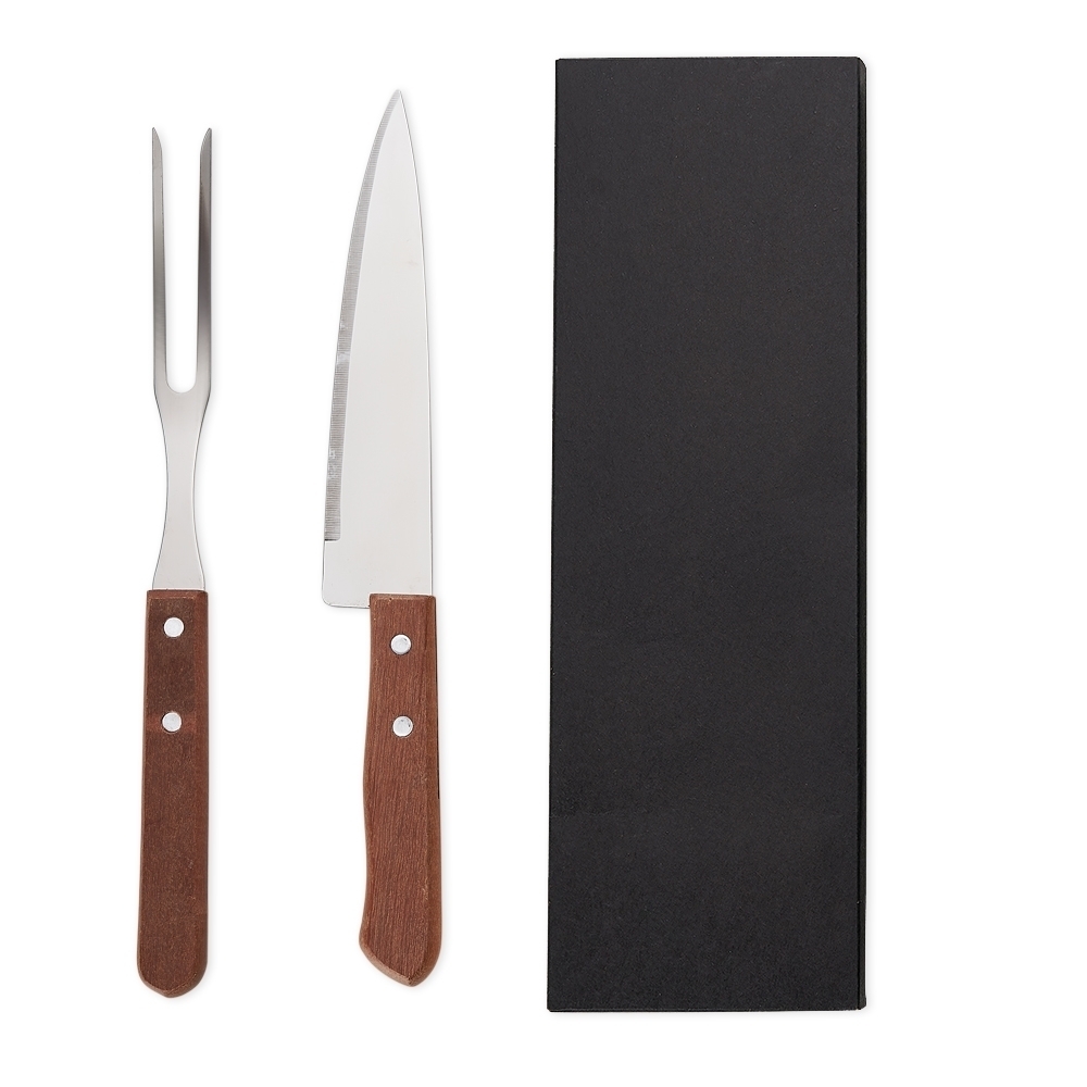 Kit Churrasco com 2 Peças Cx Kraft