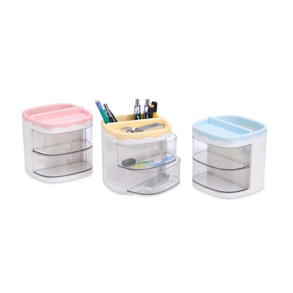 Organizador de Mesa em Plástico