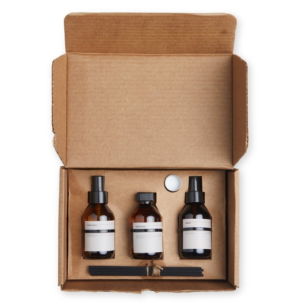 Kit com 3 Aromas para Ambientes Vanilla Cítrica