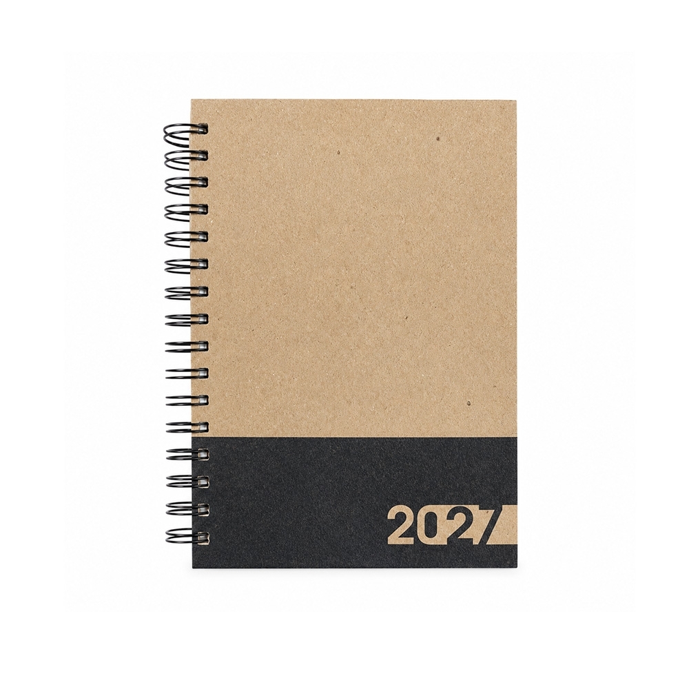 Agenda Diária 2027 em Kraft