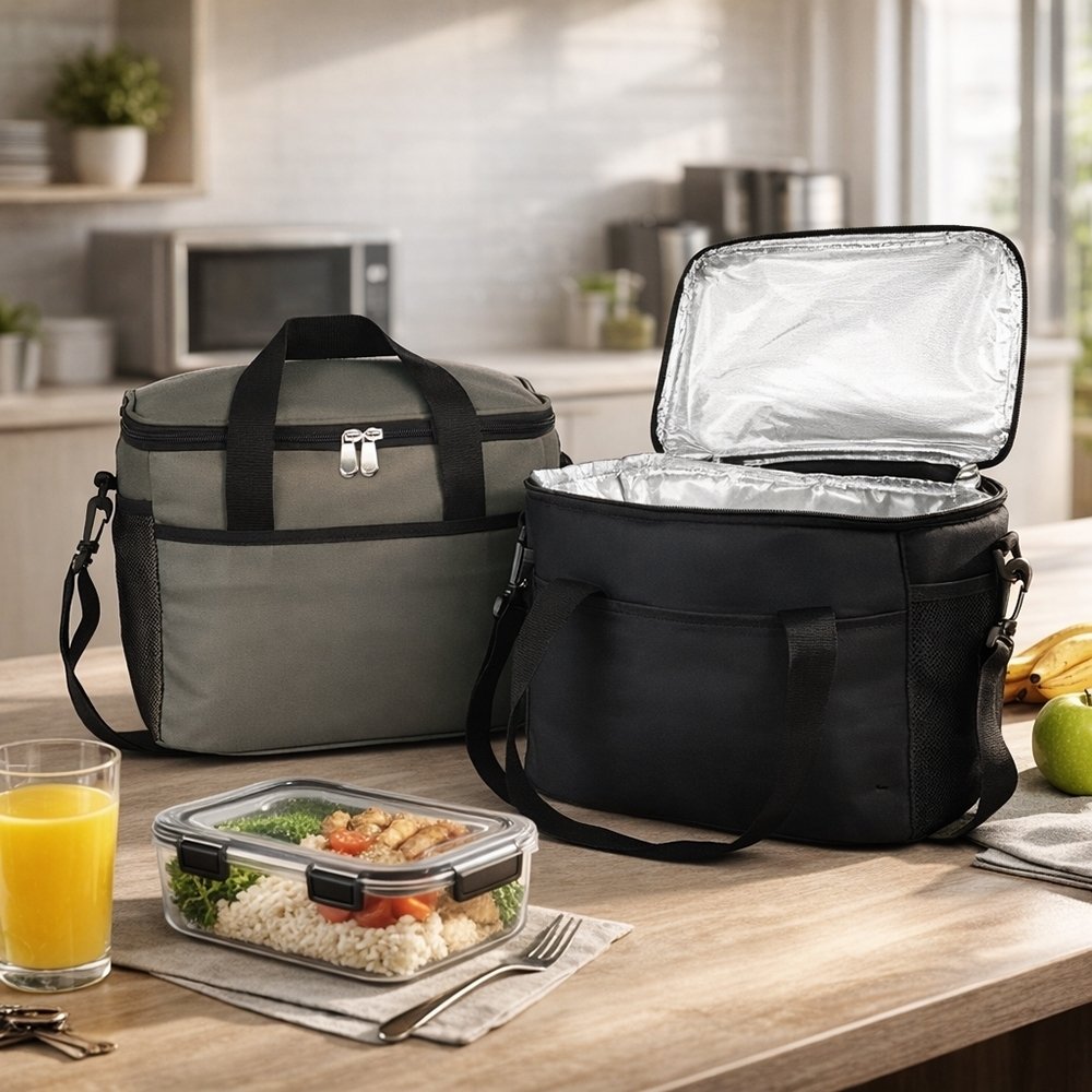 Bolsa Térmica 12 L em Couro Sintético