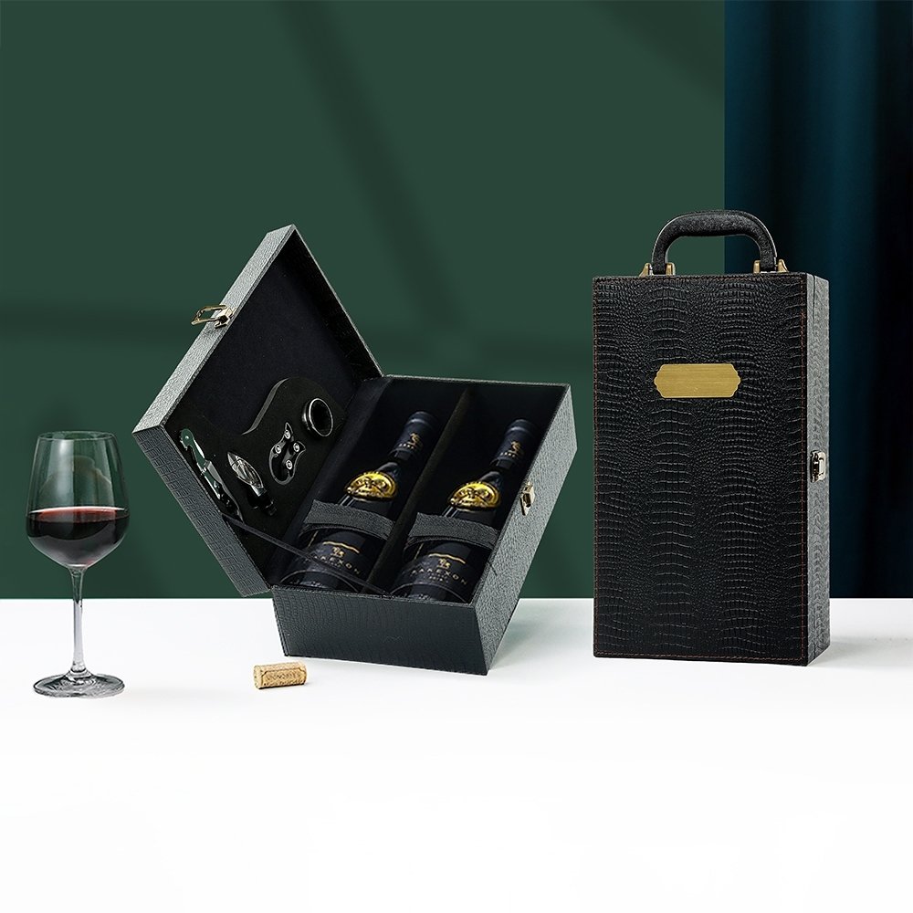 Kit Vinho 4 Peças com Plaquinha