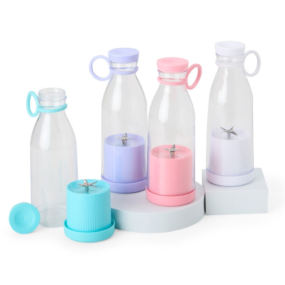 Garrafa com Misturador 380ml em Plástico