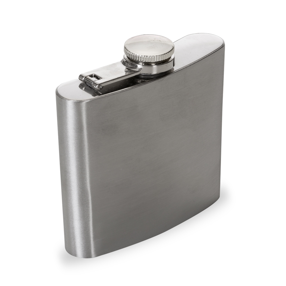 Porta Whisky Inox 6 Oz