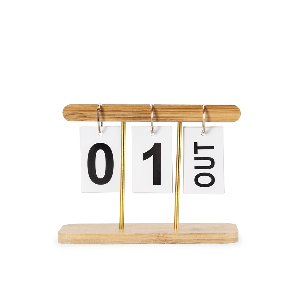 Calendário Permanente em Madeira