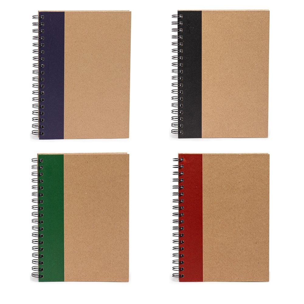 Caderno Capa Kraft Laminada