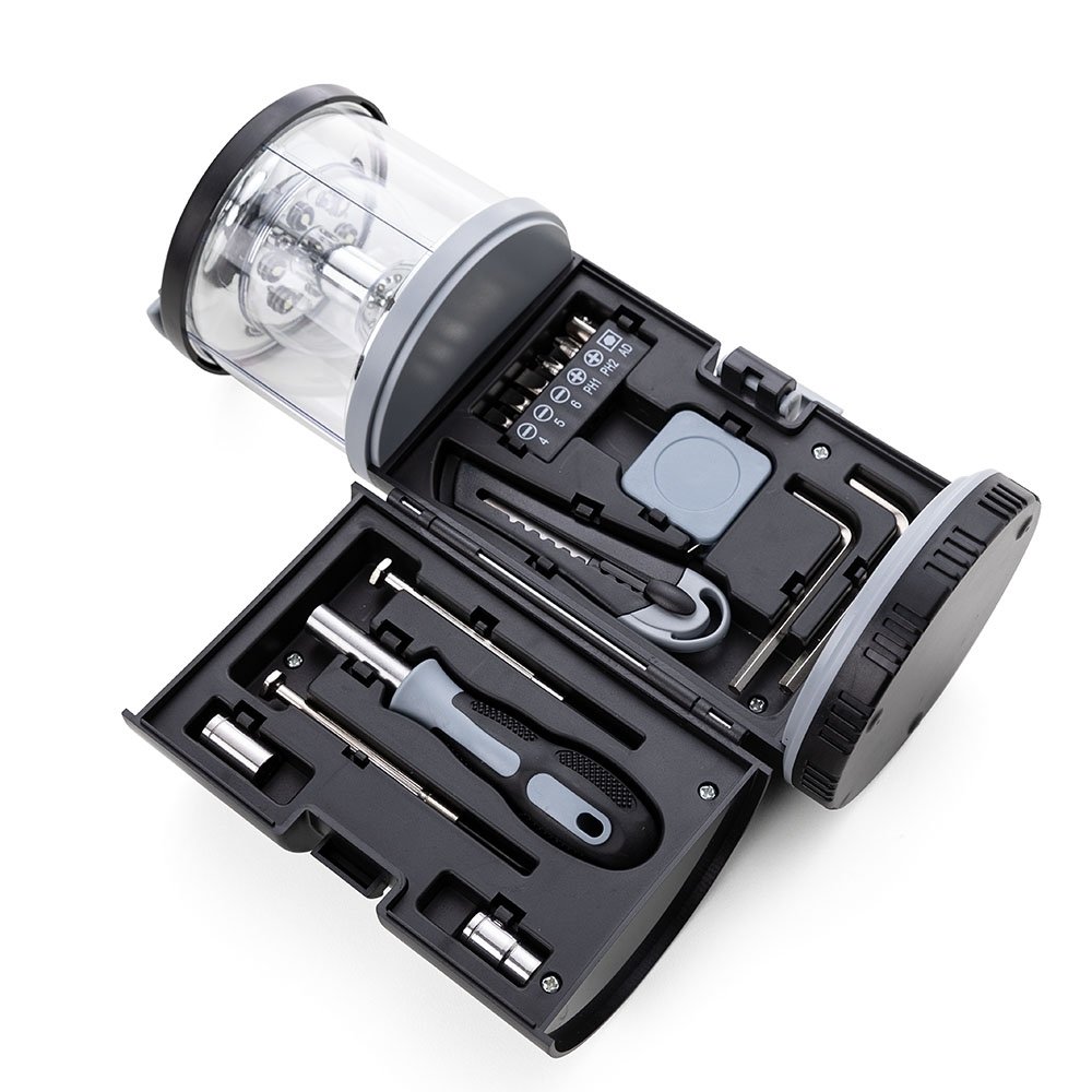 Lanterna Led com Kit Ferramentas