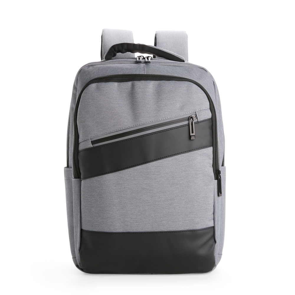Mochila Usb 16 Litros em Couro Sintético