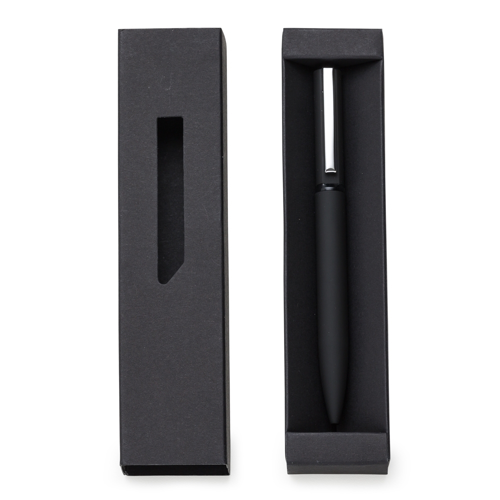 Caneta Metal com Box de Papel