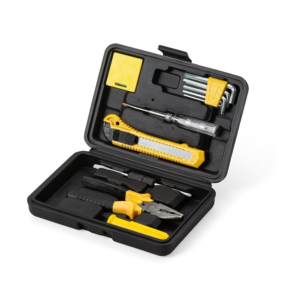 Kit Ferramenta 11 Peças Estojo Plástico