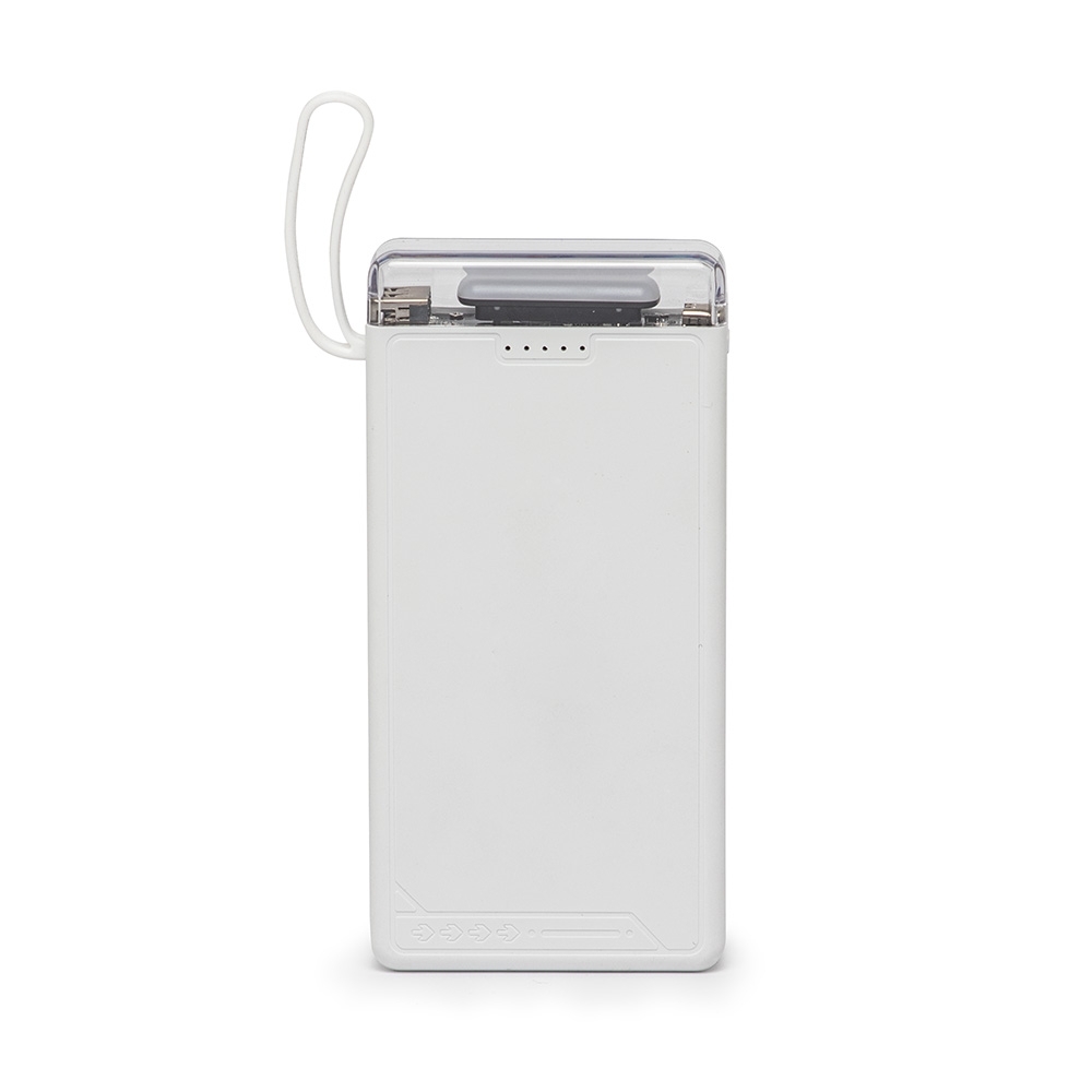 Power Bank 10.000mah com Lanterna e Multissaídas