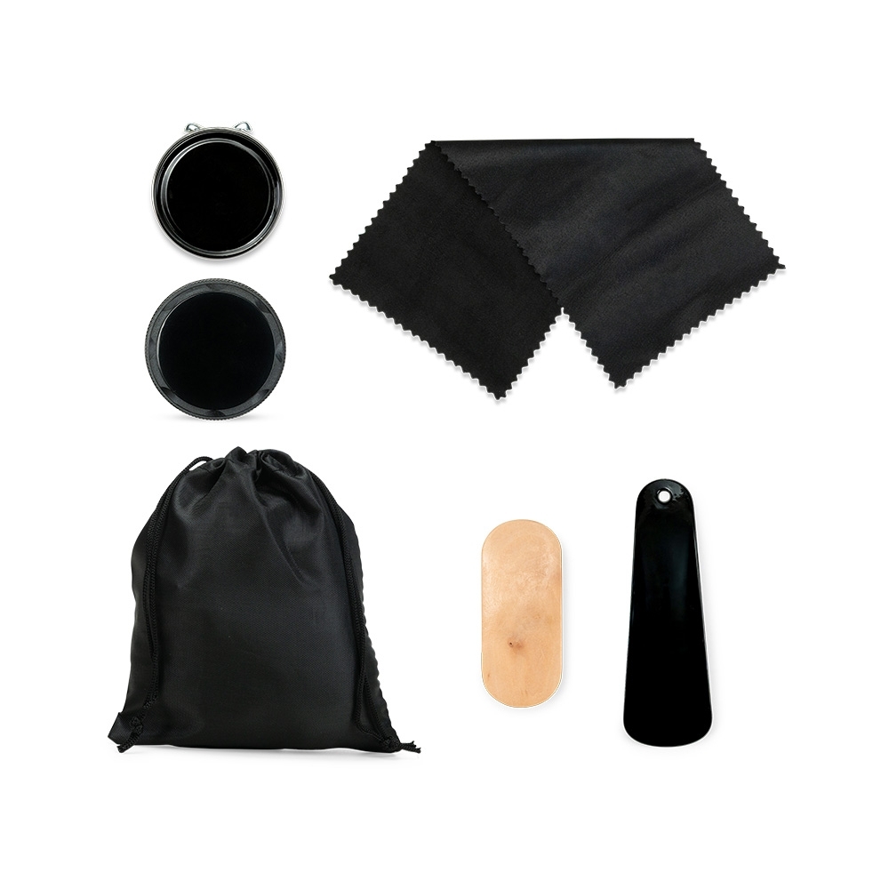 Kit Limpeza Sapatos 5 Peças