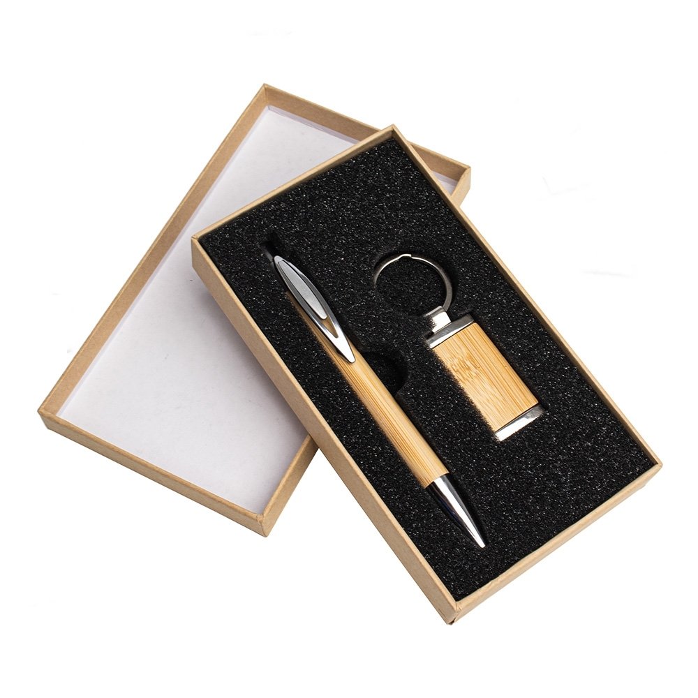 Kit Caneta e Chaveiro