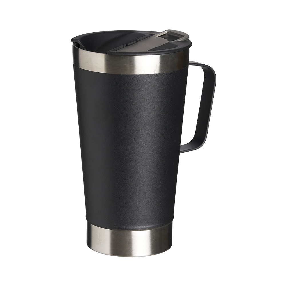Caneca Térmica 500ml *lisa com Abridor em Inox