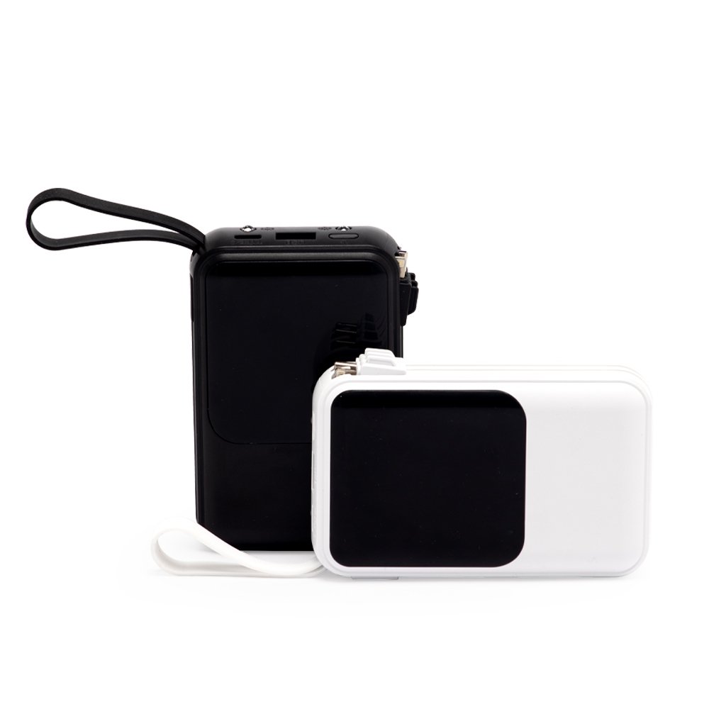 Power Bank 10.000mah com Lanterna e Multissaídas