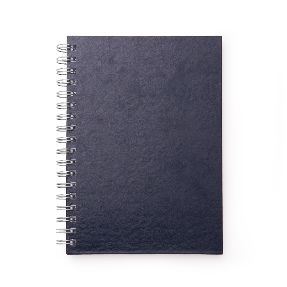 Caderno com Capa de Couro Sintético 17 X 24cm