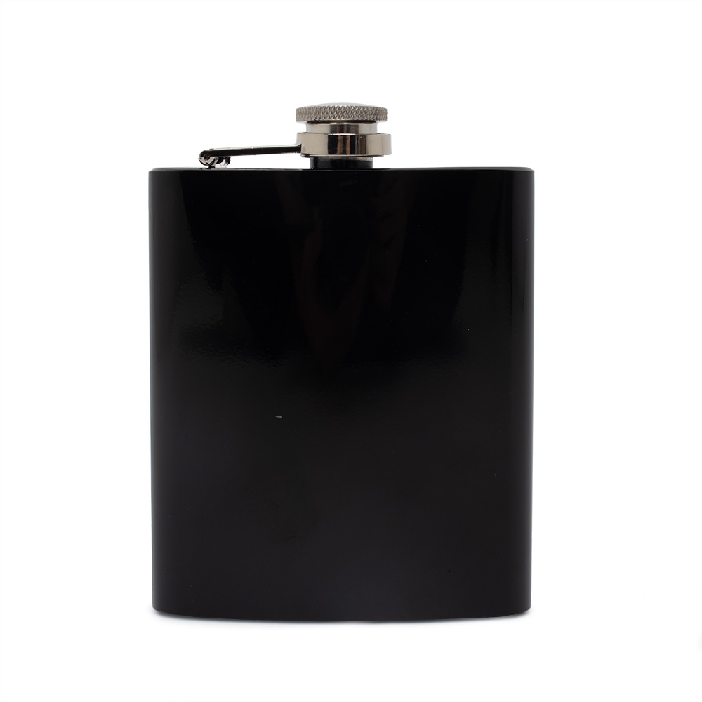 Porta Whisky 7oz em Inox