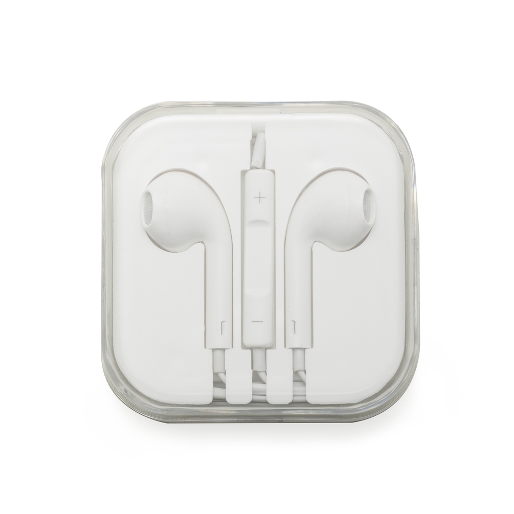 Fone de Ouvido com Microfone -Bco/Bco