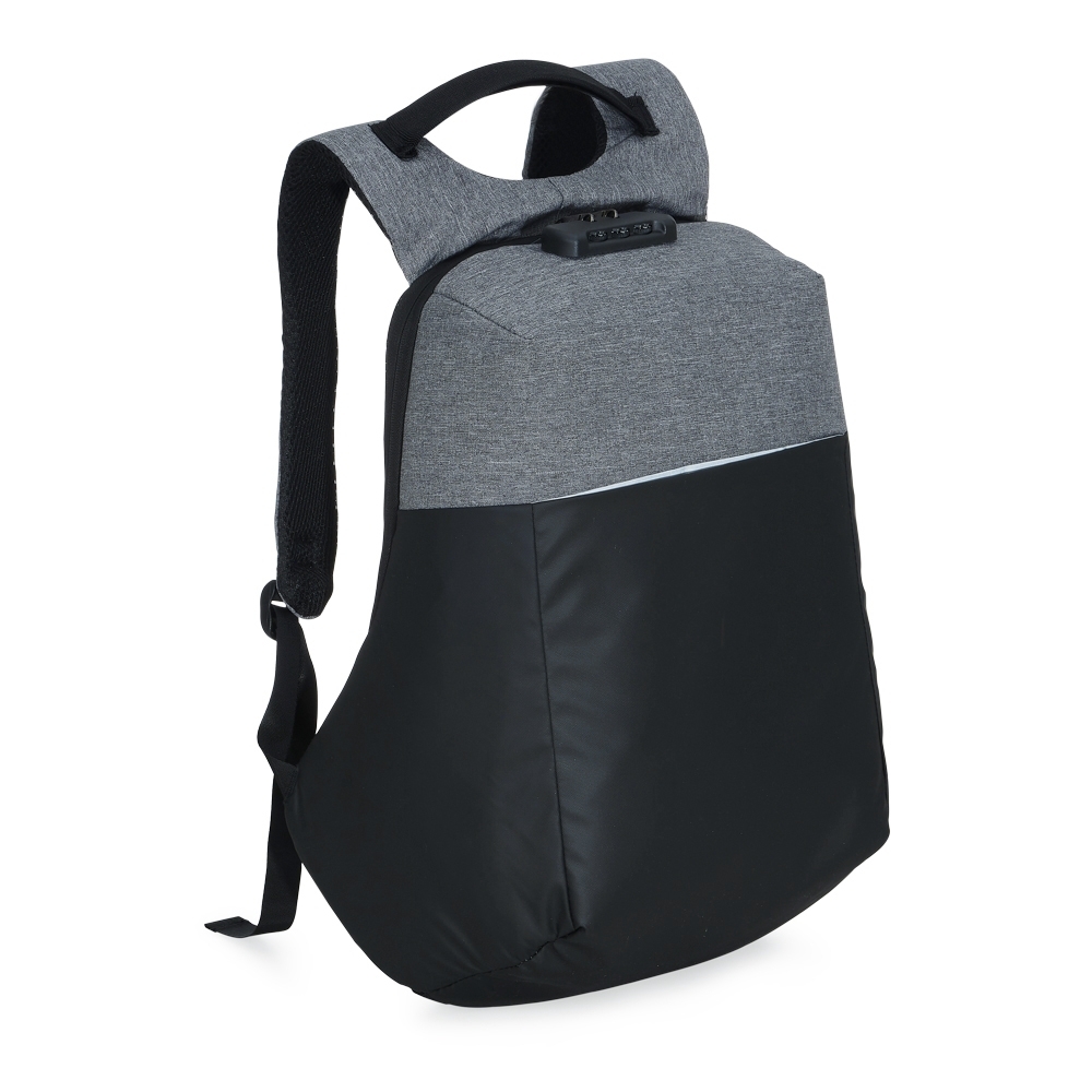 Mochila de Poliéster Anti-Furto Usb com Segredo 31 L