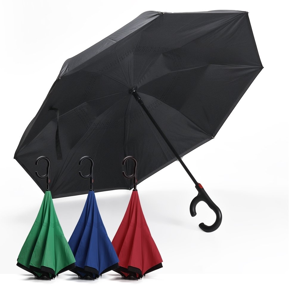 Guarda Chuva Invertido em Tecido