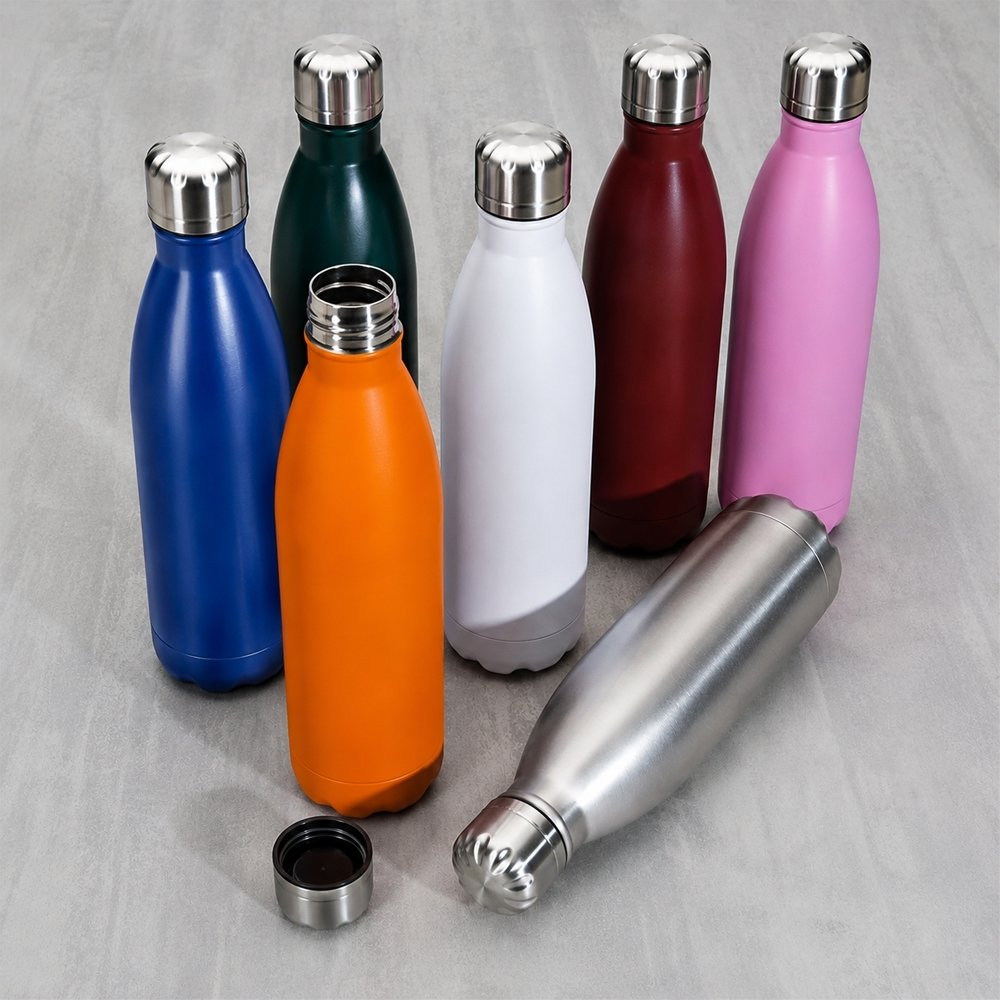 Garrafa 750ml em Inox