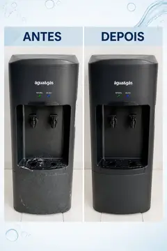 Antes e depois — Água & gás