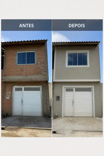 Antes e depois — Material de construção & reforma