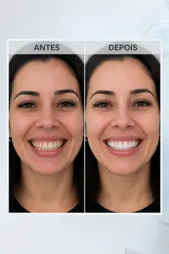 Antes e depois — Odontologia