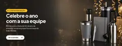 Banner Confraternização com fotos reais dos brindes