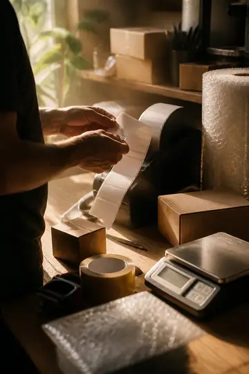 Bastidores do dia a dia — E-commerce & marketplace