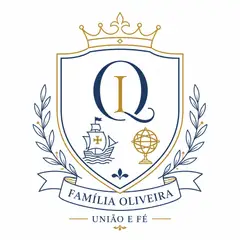 Brasão de família (brasão moderno minimalista): Portuguesa