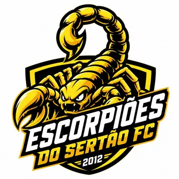 Brasão de time (logo mascote e-sports): Escorpião