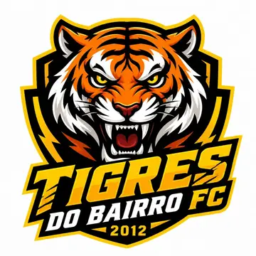 Brasão de time (logo mascote e-sports): Tigre