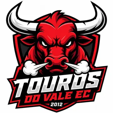 Brasão de time (logo mascote e-sports): Touro