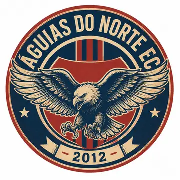 Brasão de time (brasão retrô de várzea): Águia