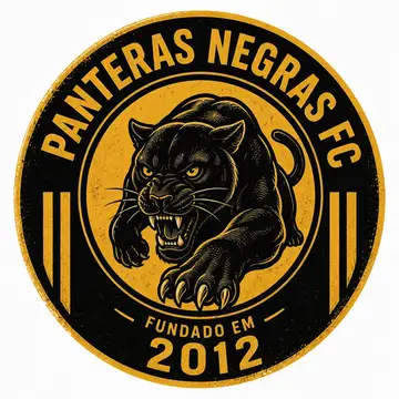 Brasão de time (brasão retrô de várzea): Pantera
