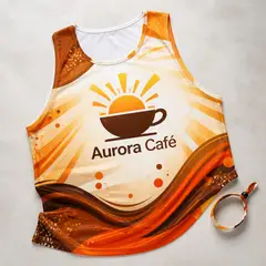 Abadá de evento com estampa total