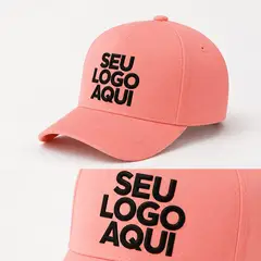 Boné Americano Supercap com Silk 3D com a sua marca