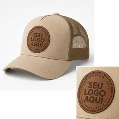 Boné Trucker Supercap com Silk 3D com a sua marca