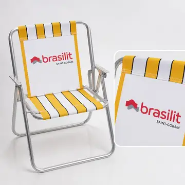 Cadeira de Praia com a sua marca