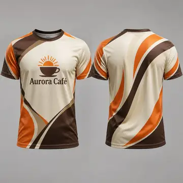 Camisa esportiva com estampa total