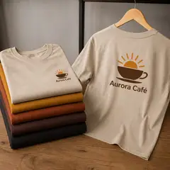 Uniforme da equipe com logo local