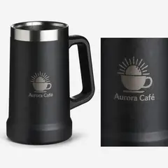 Caneca térmica 700ml com a sua marca
