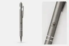 Caneta metal touch com a sua marca