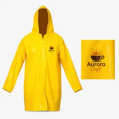 Capa de Chuva Vinil com a sua marca