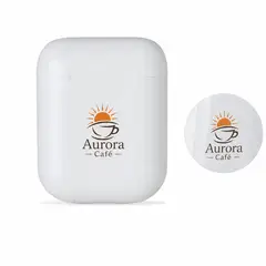 Fone bluetooth com carregador com a sua marca