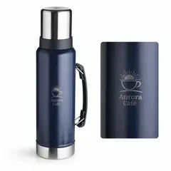 Garrafa térmica 1,4 litros com a sua marca