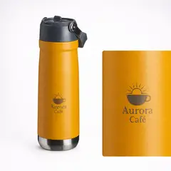 Garrafa térmica 700ml com a sua marca