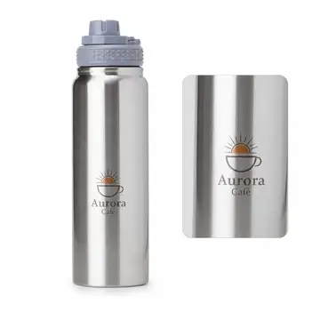Garrafa térmica 850ml com a sua marca